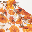  HIDDEN GEMS | Floral Bell Sleeve Mock Neck Blouse