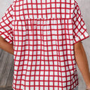  HIDDEN GEMS | Adorably Classic Gingham Plaid Blouse