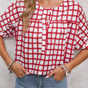  HIDDEN GEMS | Adorably Classic Gingham Plaid Blouse