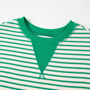  HIDDEN GEMS | Sweet Summer Stripe Ruffle Sleeve Top
