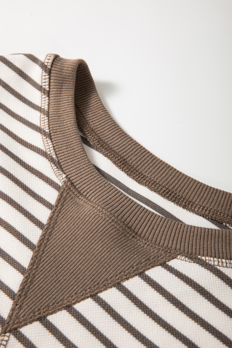 HIDDEN GEMS | Sweet Summer Stripe Ruffle Sleeve Top