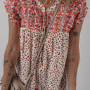  HIDDEN GEMS | Trendy Embroidered Dotted Blouse