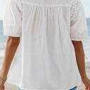  HIDDEN GEMS | Breezy Embroidered Eyelet Blouse