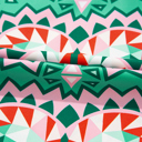  Sweet Escape Abstract Vibrant Blouse