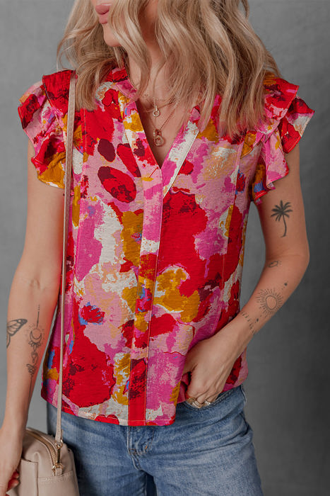 Hidden Gems | Prettiest Energy Abstract Blouse