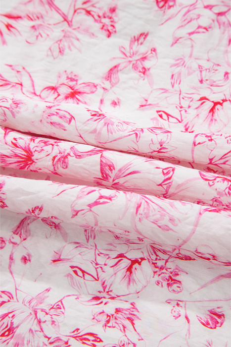 Sweetheart Floral Ruffled Top