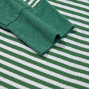  HIDDEN GEMS | Stripe Patchwork Long Sleeve Top