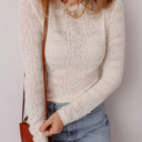  Darling Lace Long Sleeve Top