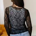  Wildly Cute Leopard Lace Top