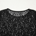  Wildly Cute Leopard Lace Top