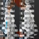  Sail Away Stripe Gauze Blouse