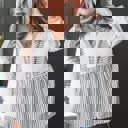  Sail Away Stripe Gauze Blouse