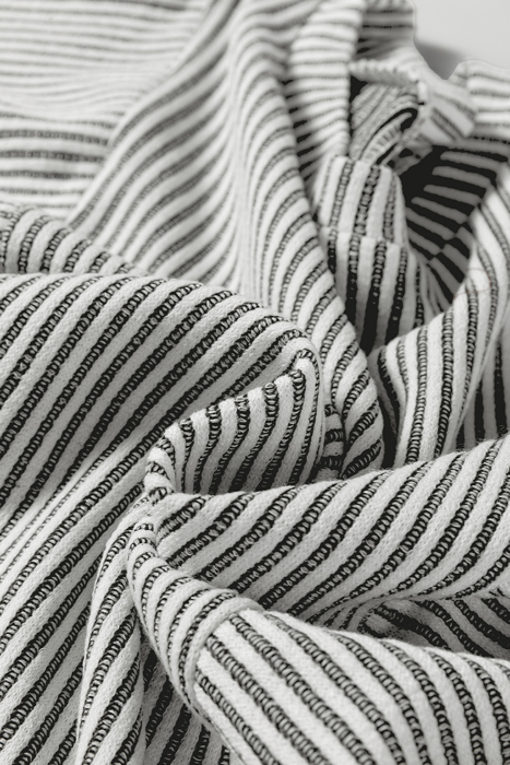 HIDDEN GEMS | Ribbed Knit Round Neck Lantern Sleeve Top