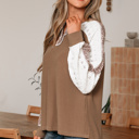  Cheyenne Leopard Henley Top
