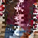  HIDDEN GEMS | Floral Patchwork Long Sleeve Top