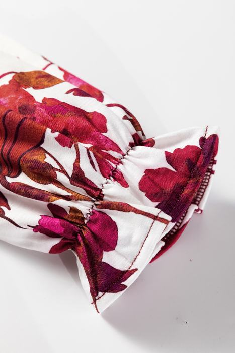 HIDDEN GEMS | Floral Patchwork Long Sleeve Top