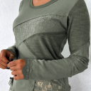  Charmingly Sweet Lace Long Sleeve Top