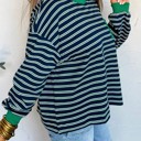  Casually Cool Striped Long Sleeve Top