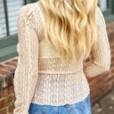  Dreamy Lace Mock Neck Top