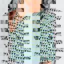  Prarie Hues Abstract Floral Blouse