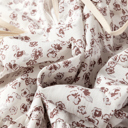  Moonflower Peplum Bow Blouse