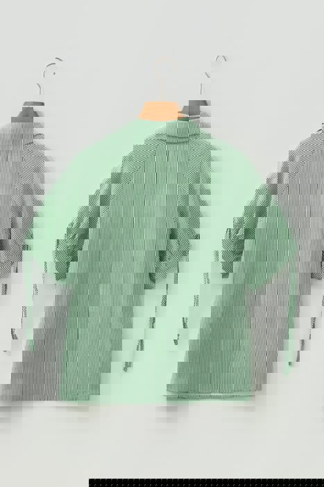 Sweet Escape Stripe Collared Blouse