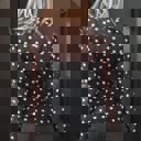  Pennelope Polkadot Mesh Top