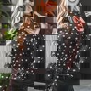  Pennelope Polkadot Mesh Top