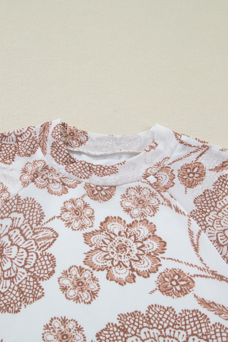 Floral Dreams Mesh Top