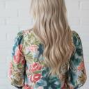  Sweet Carolina Floral Art Blouse