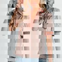  Penelope Stripe Puff Sleeve Top