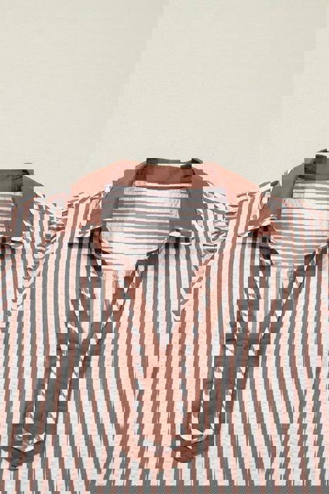 Penelope Stripe Puff Sleeve Top