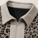  Crazy Cool Collared Leopard Top