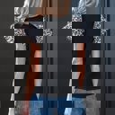  Free Flowing Ruffle Leopard Top