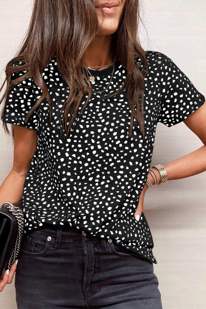 HIDDEN GEMS Soft Leopard Tee