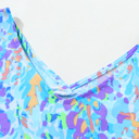  HIDDEN GEMS | Floral Short Sleeve V-Neck Tee