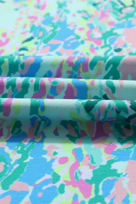 HIDDEN GEMS | Floral Short Sleeve V-Neck Tee