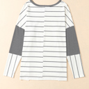  HIDDEN GEMS Essential Striped Long Sleeve Top