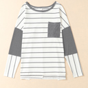  HIDDEN GEMS Essential Striped Long Sleeve Top