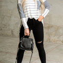  HIDDEN GEMS Essential Striped Long Sleeve Top