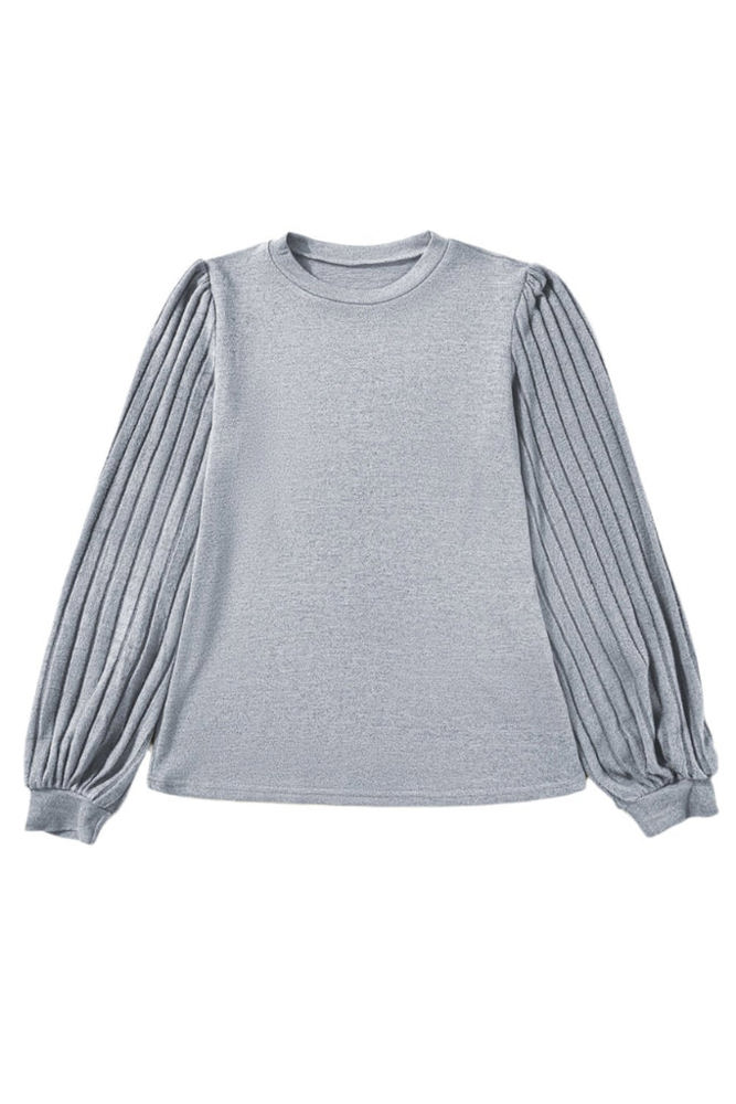 HIDDEN GEMS Heather Long Sleeve Top