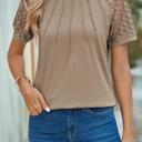  HIDDEN GEMS Lace Sleeve Top