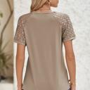  HIDDEN GEMS Lace Sleeve Top