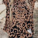  HIDDEN GEMS | Wild Leopard V-Neck Tee