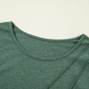  HIDDEN GEMS | Asymmetric Seam Long Sleeve Top