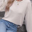  HIDDEN GEMS Everyday Stripe Long Sleeve Top