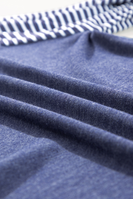 HIDDEN GEMS | Stripe Patchwork Long Sleeve Top