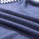  HIDDEN GEMS | Stripe Patchwork Long Sleeve Top