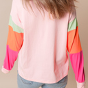  HIDDEN GEMS The Chriselle Colorblock Top