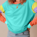  HIDDEN GEMS The Chriselle Colorblock Top